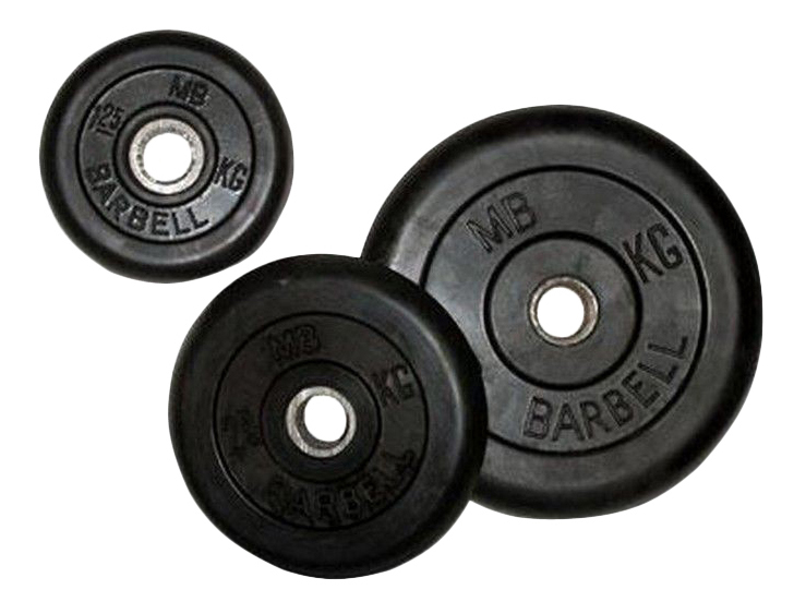 фото Диск для штанги mb barbell dr-mb26-5b 5 кг, 26 мм