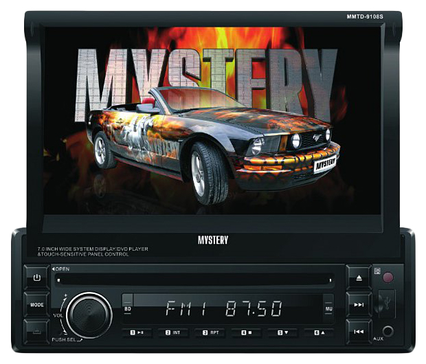 

Автомобильная магнитола Mystery MMTD-9108S 4x50Вт, MMTD-9108S