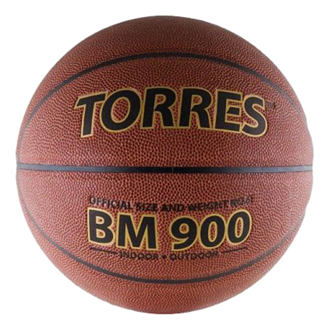 фото Баскетбольный мяч torres bm900-6 №6 brown