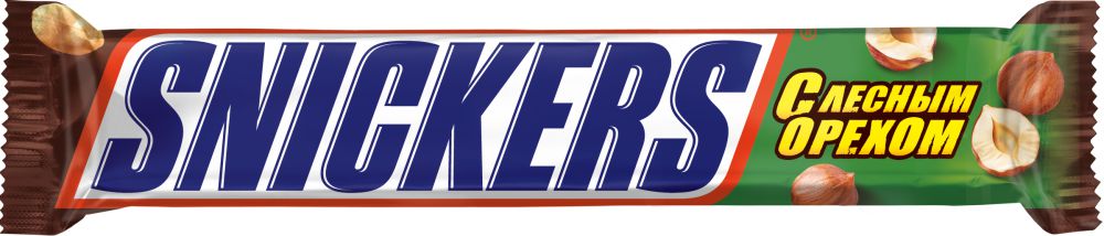 фото Шоколадный батончик snickers лесной орех 81 г