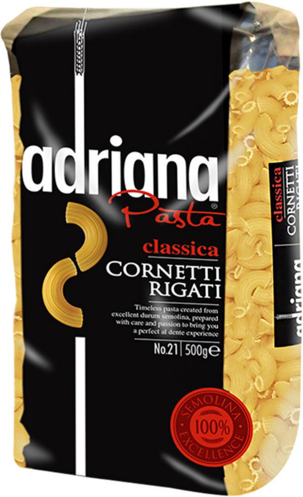 Макаронные изделия Adriana Pasta рожки мелкие 500 г
