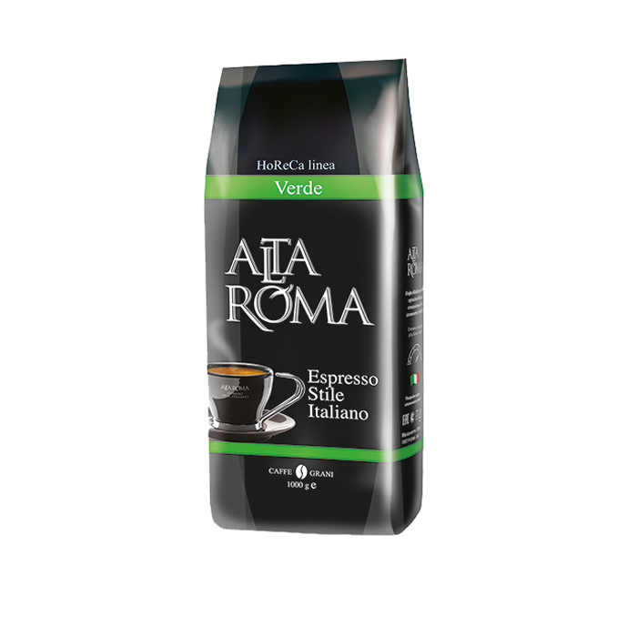 фото Кофе в зернах alta roma verde 1000 г