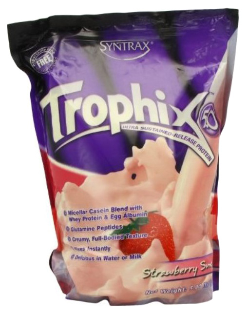 фото Протеин syntrax trophix 5.0, 2270 г, strawberry smoothie