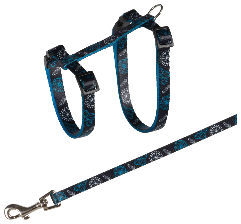 

Шлейка с поводком для кошек TRIXIE Cat Harness обхват 27-45 см, в ассортименте