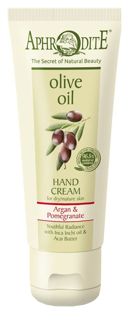 

Крем для рук Aphrodite Hand Cream с арганой и гранатом 75 мл, Крем для рук с арганой и гранатом