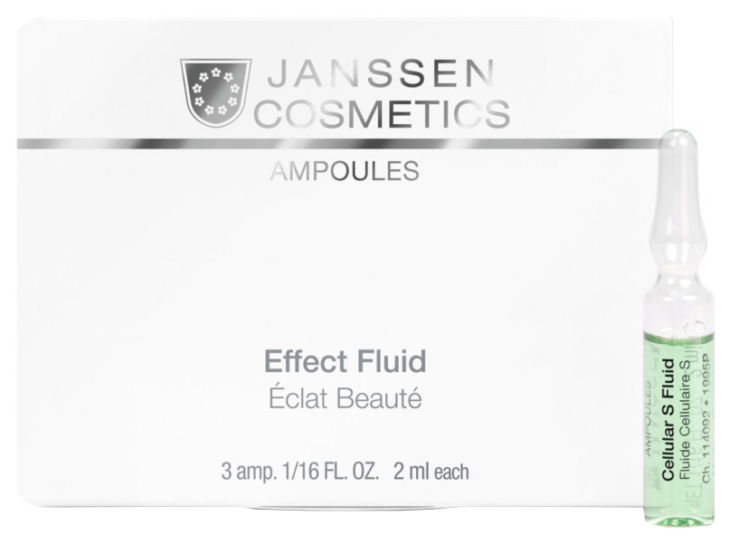 janssen cosmetics ampoules cellular s fluid сыворотка в ампулах для клеточного обновления 3 x 2 мл Сыворотка Janssen для клеточного обновления в ампулах, 3x2 мл