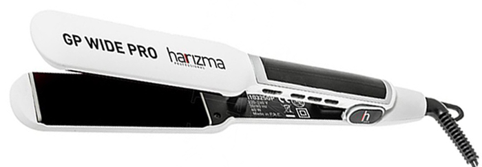 Выпрямитель волос Harizma GP Wide Pro H10325GP White мультистайлер harizma two in one white