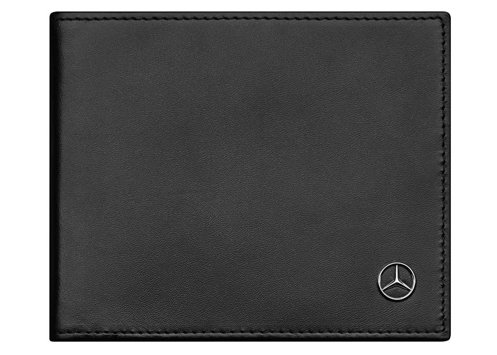 Кожаный кошелек Mercedes-benz B66953960 Calfskin RFID Black