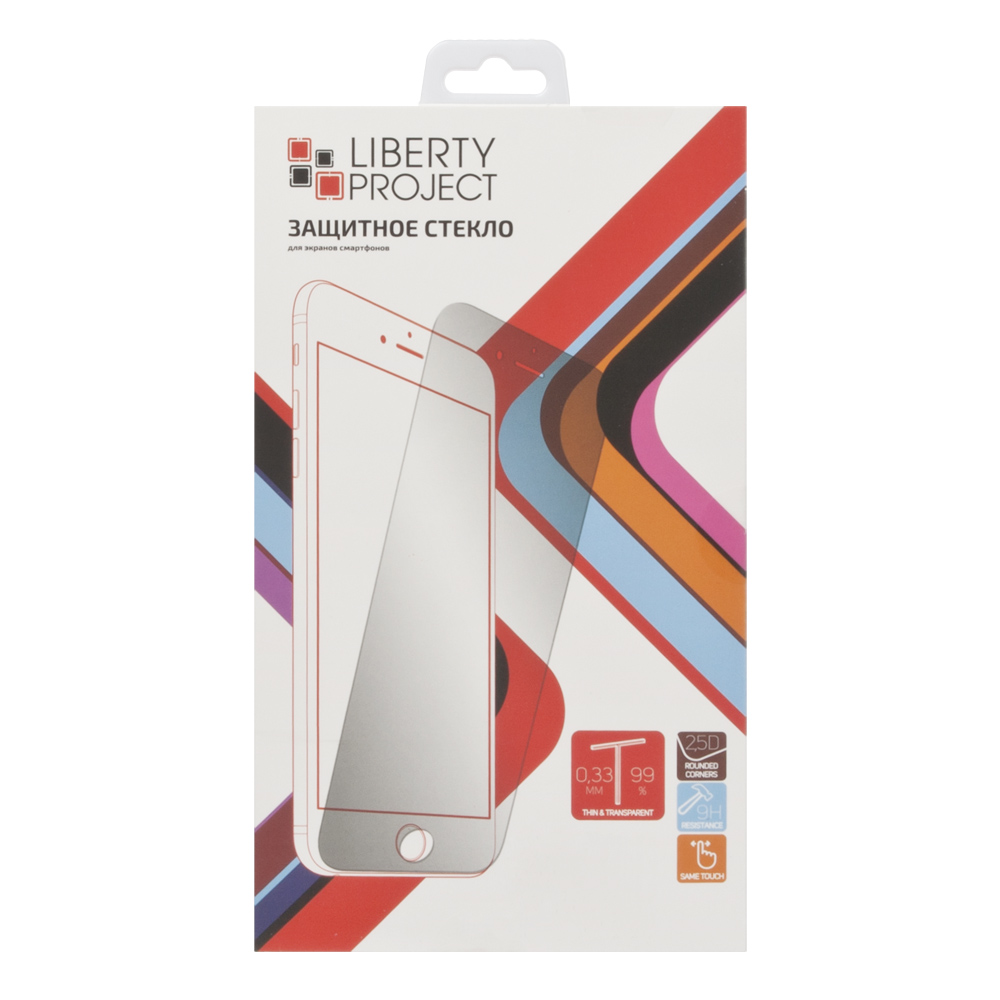 фото Защитное стекло lp для xiaomi mi a1/5x tempered glass 0,33 мм 9h (ударопрочное/конверт) liberty project