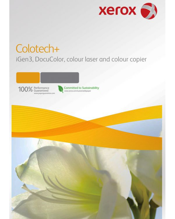 

Бумага Xerox 003R98848 Colotech, белая, А3, 120 гр/м2, 500 листов, Белый