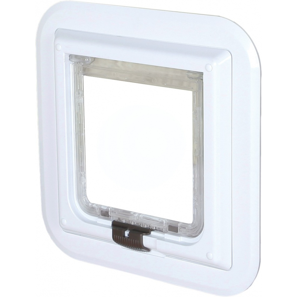

Дверца для кошек и собак TRIXIE 4-Way Cat Flap, для стеклянных дверей, 17,4х18,5см