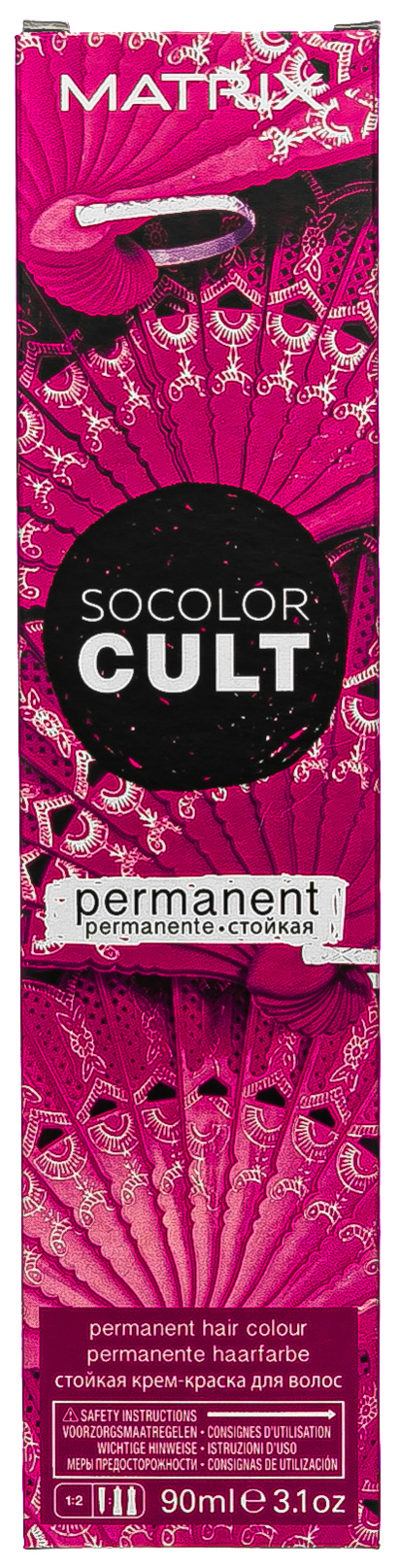 

Краска для волос Matrix Socolor Cult Fuchsia 90 мл
