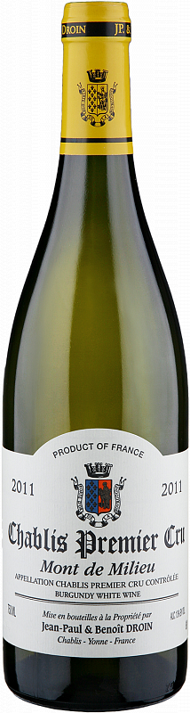

Вино Mont de Mileu Chablis Premier Cru АОP