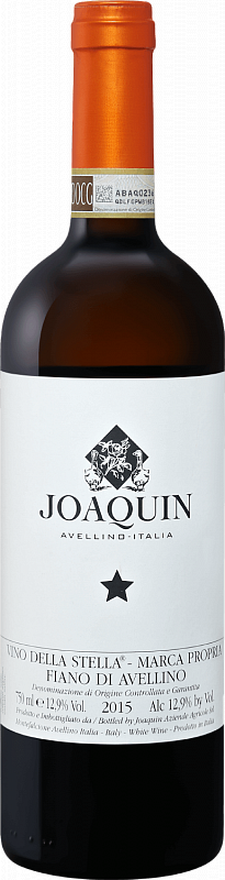 

Вино Joaquin Vino Della Stella Fiano Di Avellino DOCG