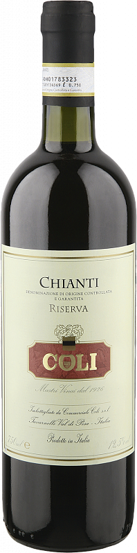 

Вино Coli Chianti Riserva DOCG