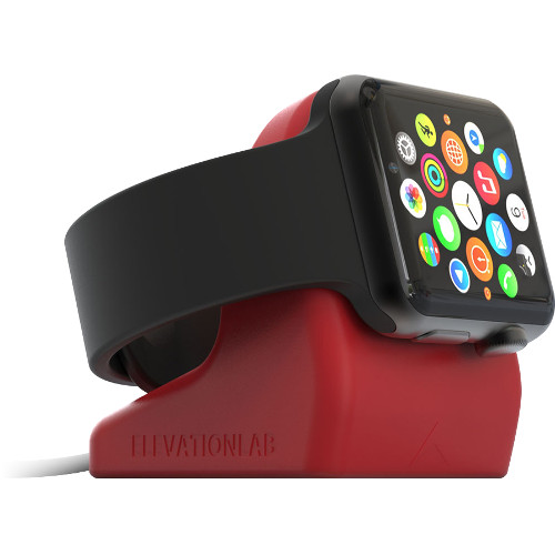 фото Док-станция elevation lab nightstand для apple watch red