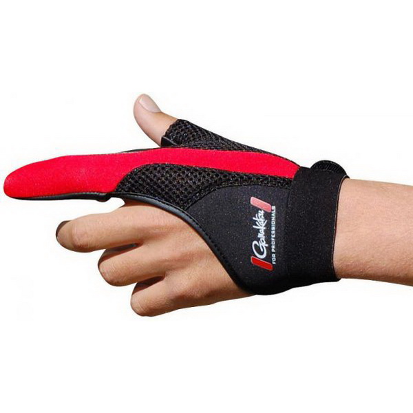 

Перчатки мужские Gamakatsu 007103-00100 black/red, р. L, 007103-00100