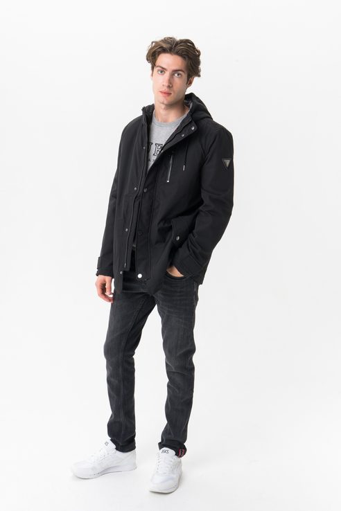 

Куртка мужская GUESS JEANS M93L17WBS40JBLK черная XL