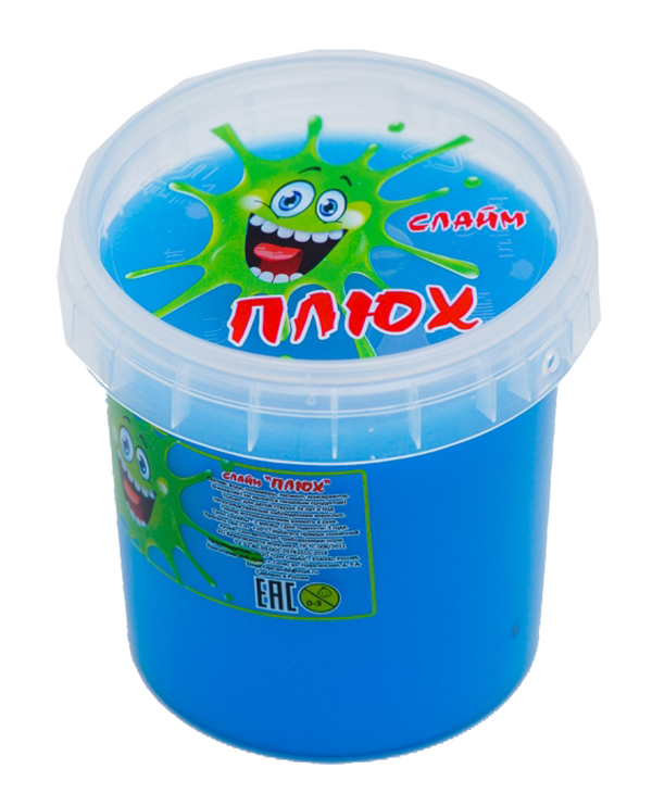 

Слайм ПЛЮХ 0216 голубой, 140 г