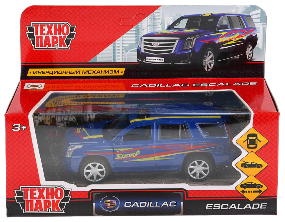 

Машина инерционная "Cadillac Escalade. Спорт", 12 см, Cadillac Escalade