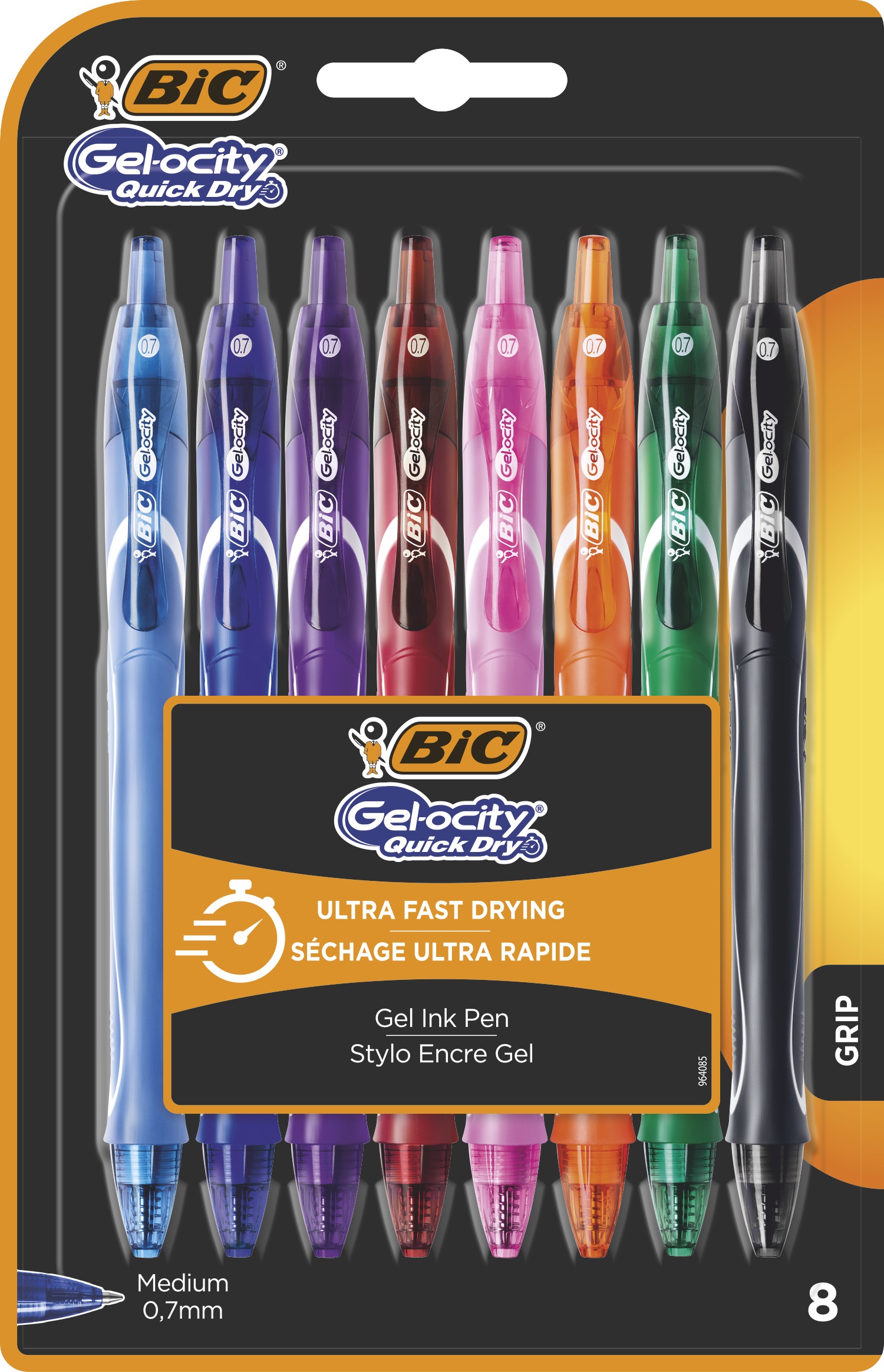 

Ручка гелевая BIC Gel-Ocity Quick Dry, 8 шт.