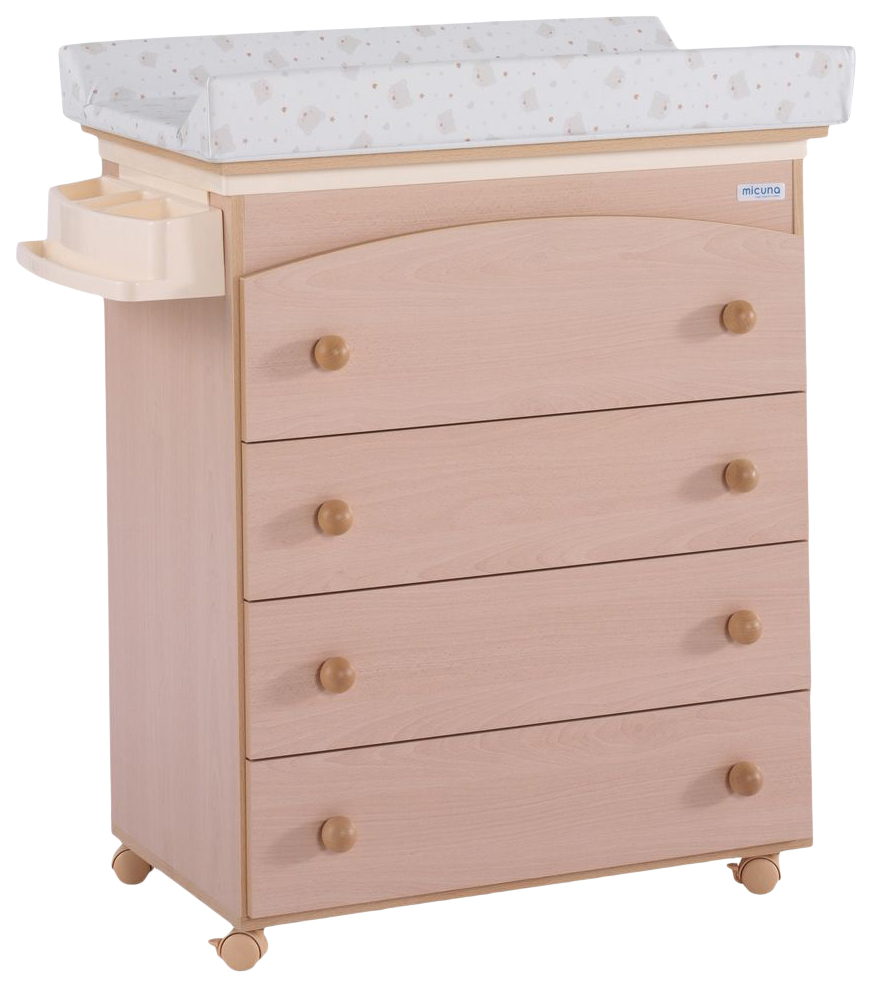 

Комод Micuna (Микуна) пеленальный B-970 natural матрасик beige bears