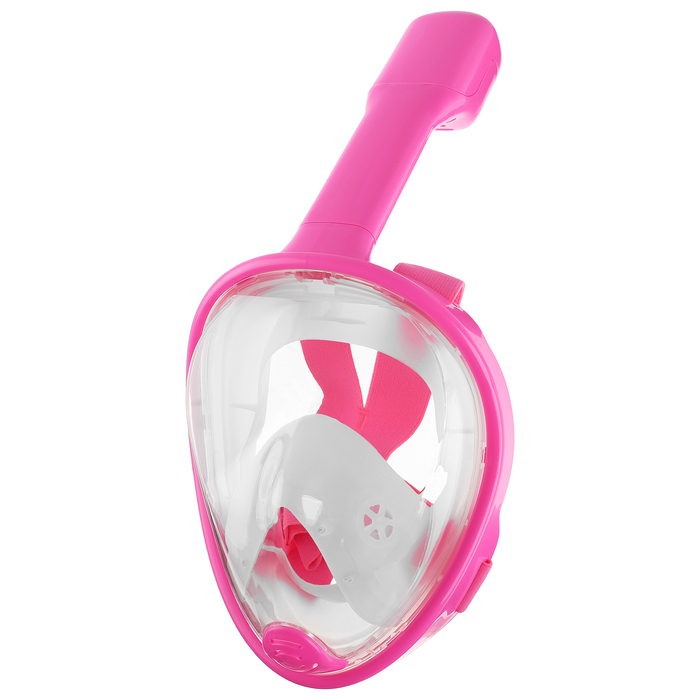 Маска-трубка для плавания, детская, цвет розовый ONLITOP