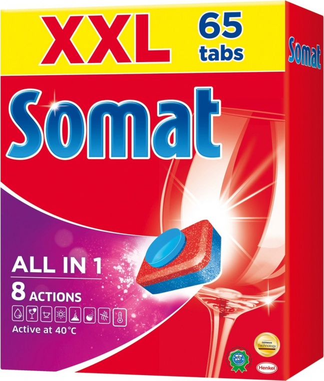 Средство для мытья посуды Somat XXL all in 1