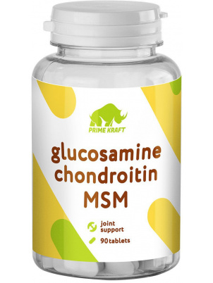 Prime Kraft Glucosamine Chondroitin MSM 90 таблеток 1775₽