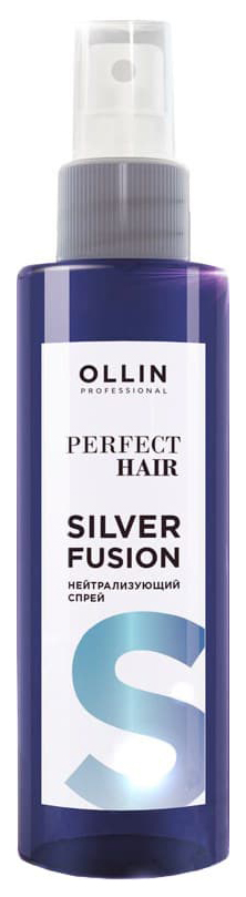 фото Спрей ollin professional hair silver fusion 120 мл