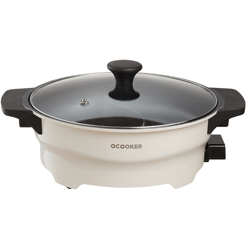 

Электросковорода Xiaomi Qcooker Electric Hot Pot CR-HG03 Retro White, CR-HG03