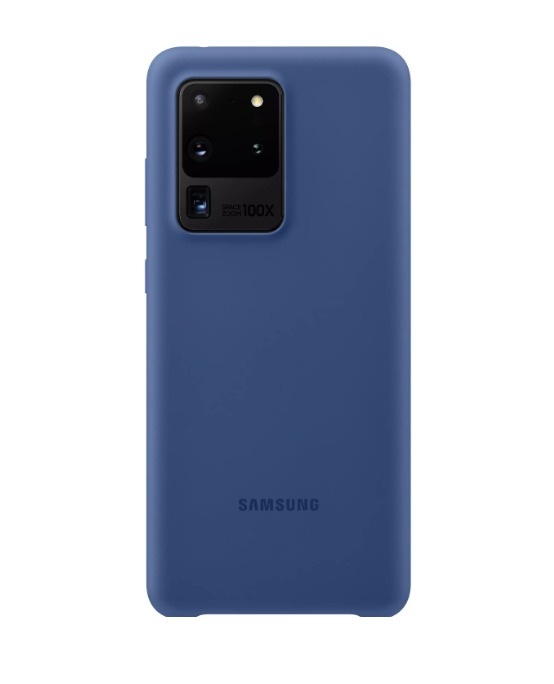 Чехол Samsung Silicone Cover Z3 для Galaxy S20 Ultra Dark Blue