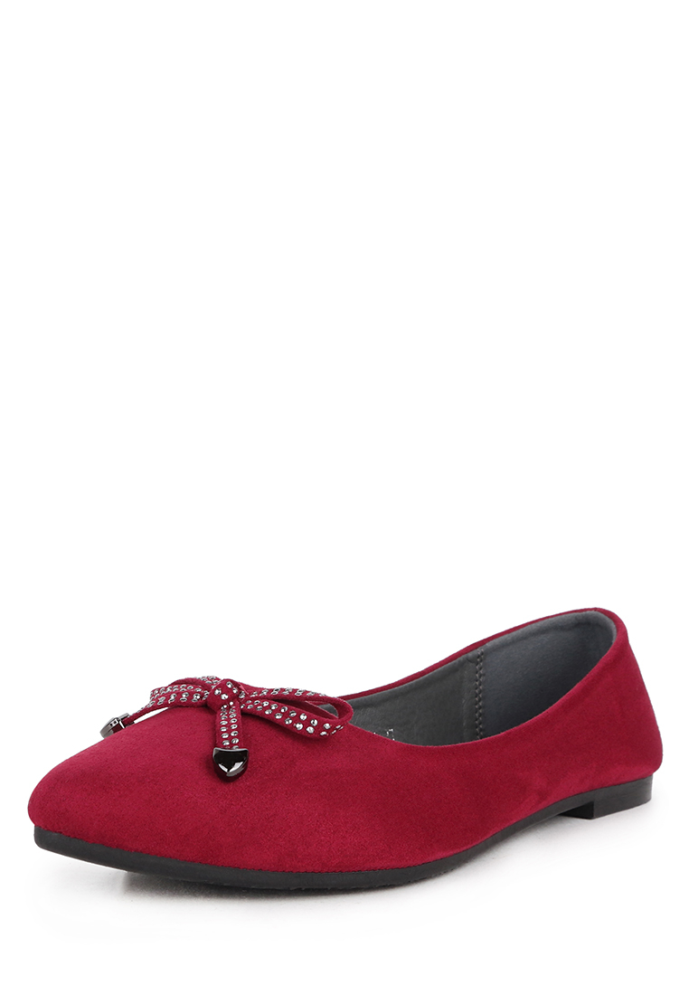 

Балетки женские T.Taccardi 710018573 красные 37 RU, Красный, 710018573