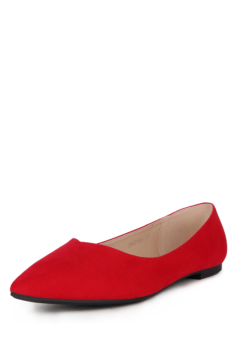 

Балетки женские T.Taccardi 710018273 красные 40 RU, Красный, 710018273