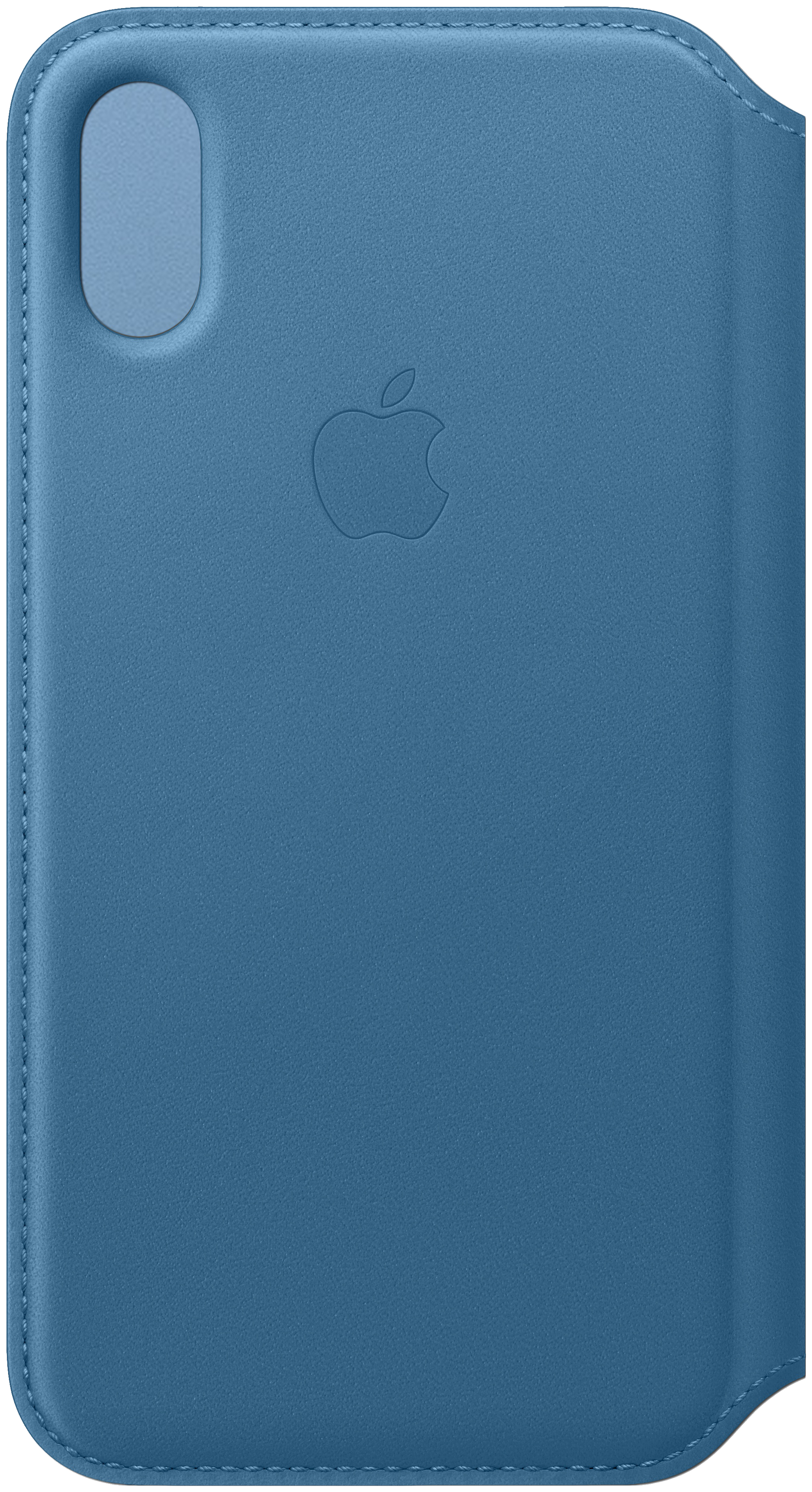 

Кейс для iPhone Apple Folio XS кожаный синий MRX02ZM/A, MRX02ZM/A
