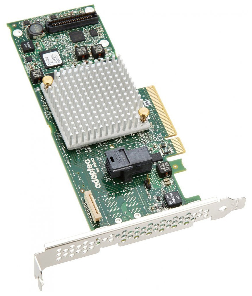 

PCI-e RAID контроллер Adaptec ASR-8405E SGL RAID, 2293901-R