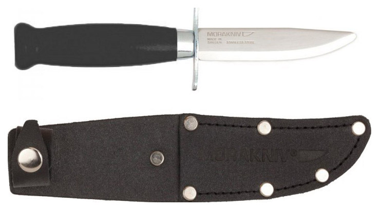 Туристический нож Morakniv Scout 39 Safe, black