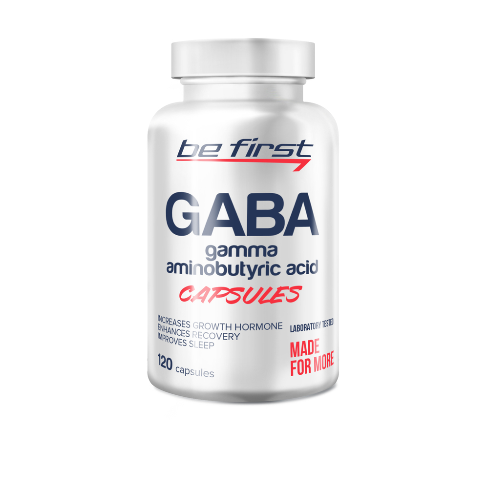 фото Добавка для здоровья gaba be first capsules 120 капсул