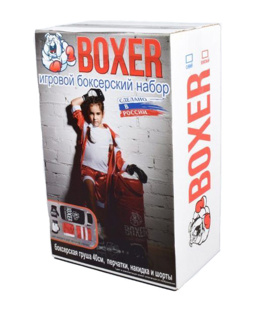 Боксерский набор детский Лидер Боксер №2 18526 kett up набор для юного боксера