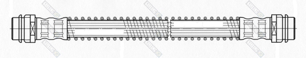 фото Шланг тормозной системы girling 9004493