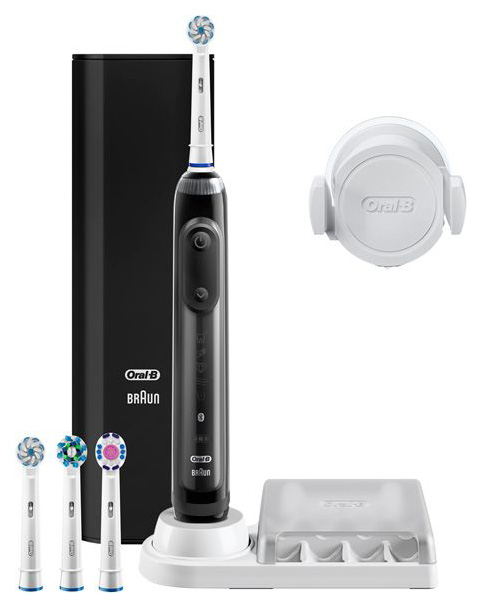 фото Зубная щетка электрическая braun oral-b genius 10000n (d701.545.6xc) black