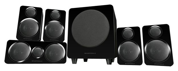 Комплект акустики Wharfedale DX-2 5.1 HCP System Black Leather