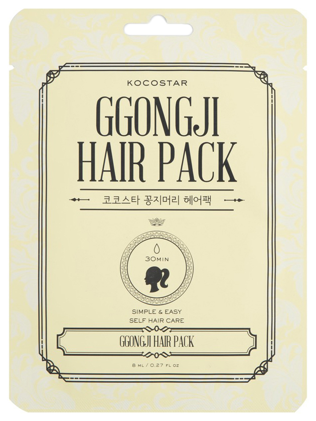 Маска для волос Kocostar Ggongji Hair Pack 8 мл Южная Корея