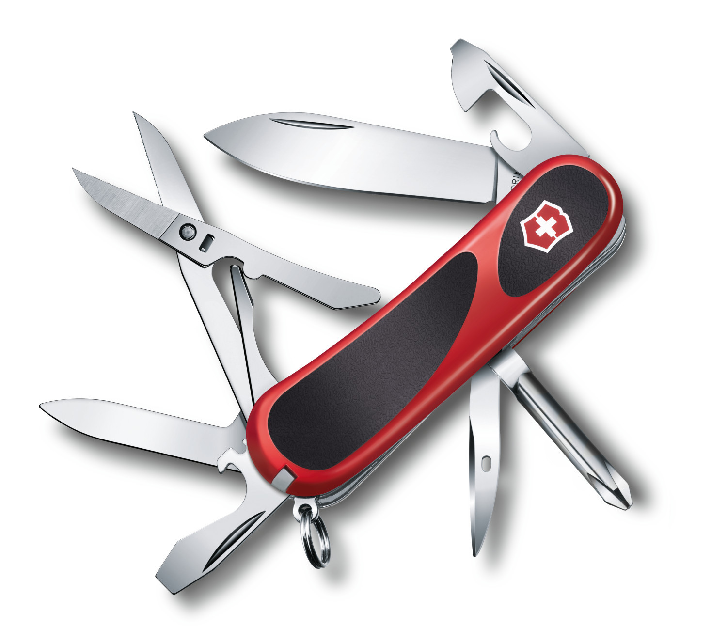 

Мультитул Victorinox Evolution, красный/черный, 14 опций, Evolution