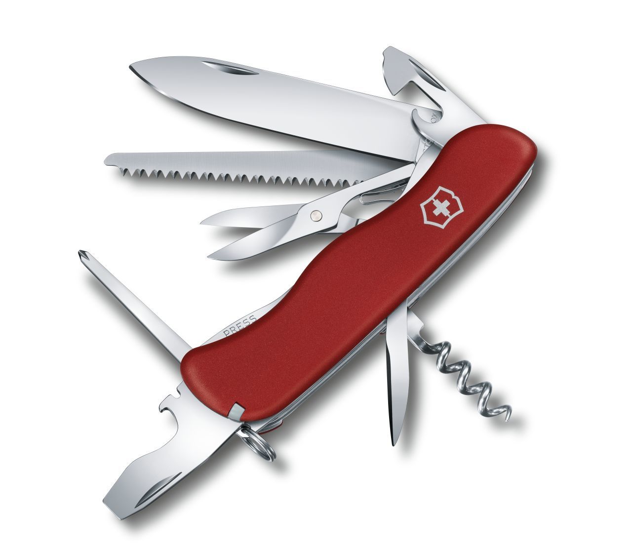 Мультитул Victorinox Outrider, красный, 14 опций