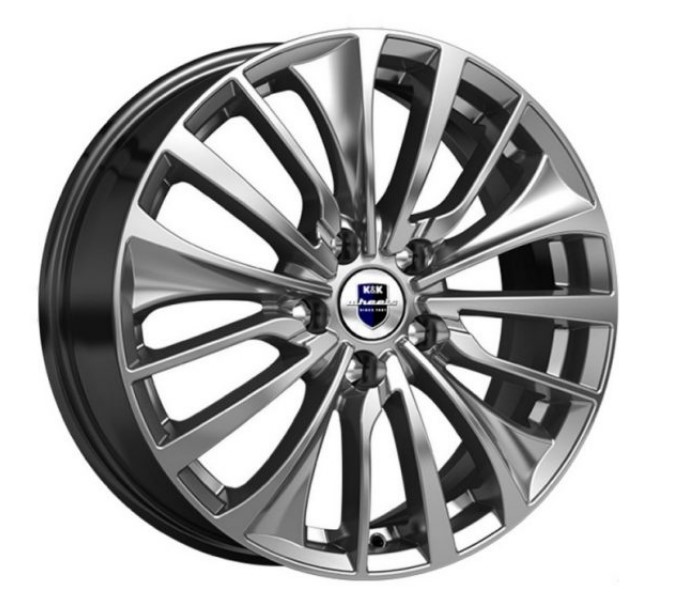 

Колесный диск K&K R17 6.5J PCD4x100 ET40 D67.1 75455, Серебристый
