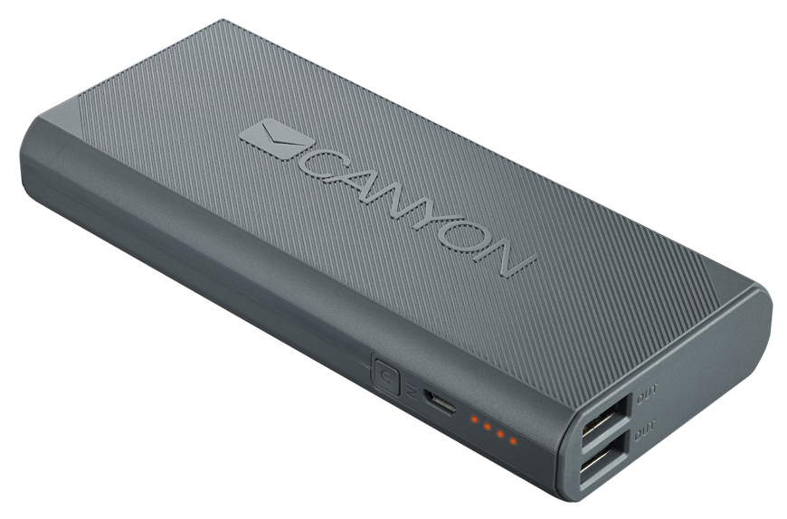 

Внешний аккумулятор CANYON CNE-CPBF130DG 13000 мА/ч Black, CNE-CPBF130DG