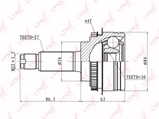 

Шрус LYNXauto CO-7101A