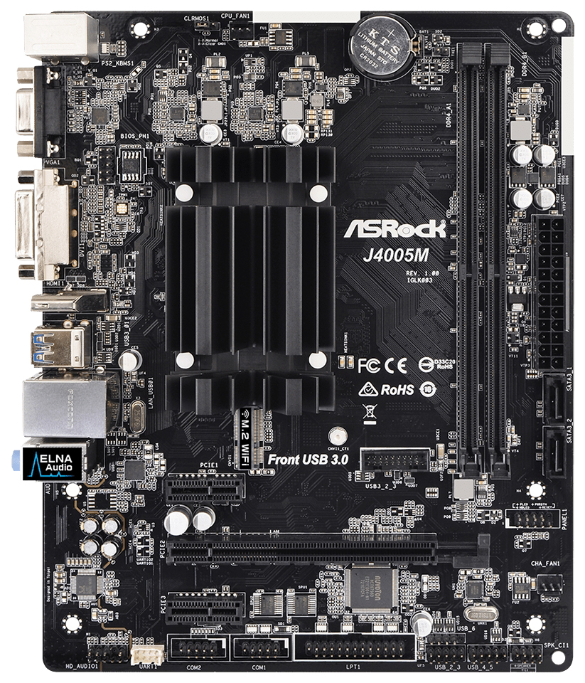 

Материнская плата ASRock J4005M, J4005M