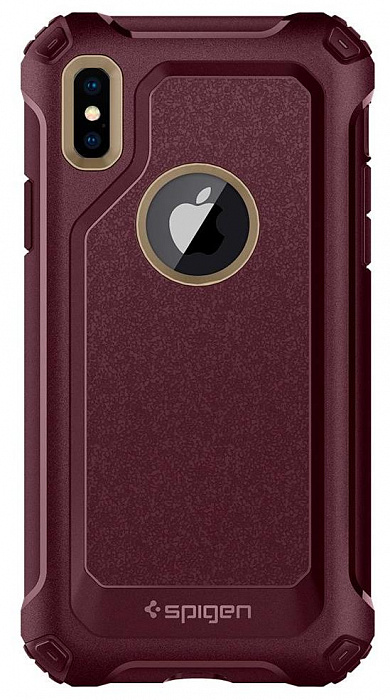 фото Чехол spigen pro guard (057cs22700) для apple iphone x (shampagne gold)